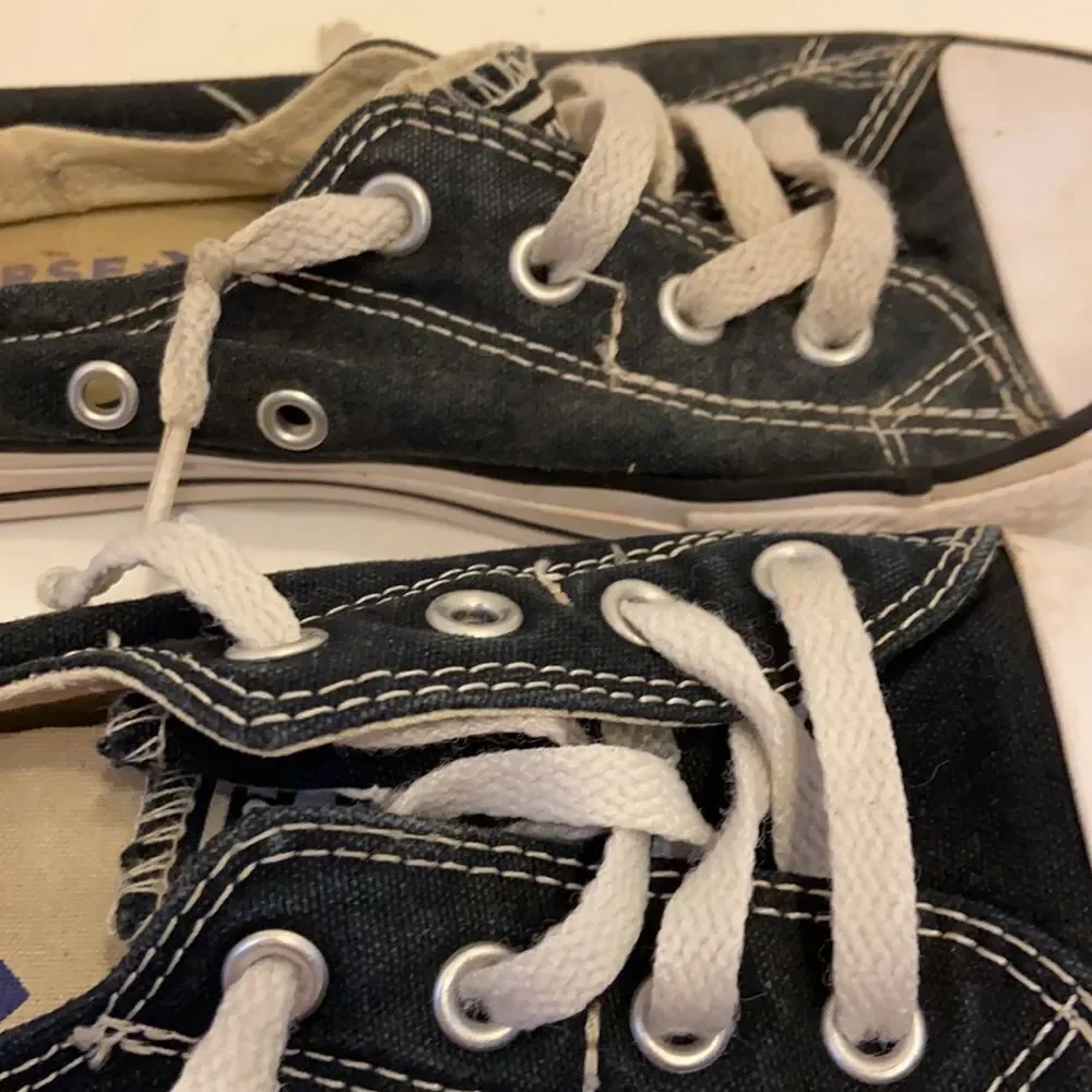 Converse‎ all star scrunched sneakers youth size 3 black